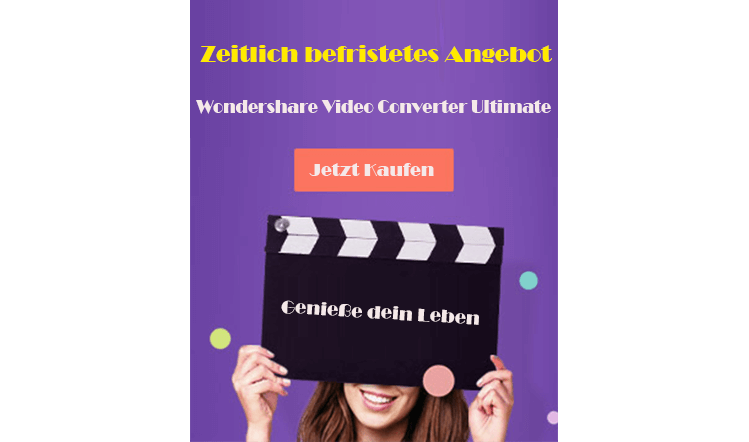 wondershare video converter ultimate 20% off rabatt